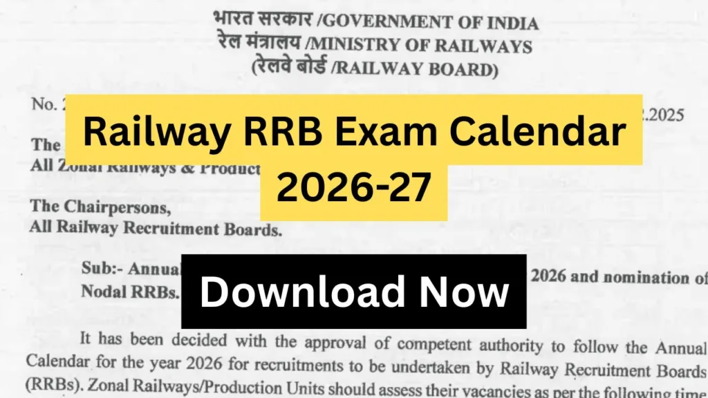 Railway RRB Exam Calendar 2026-27 (1)