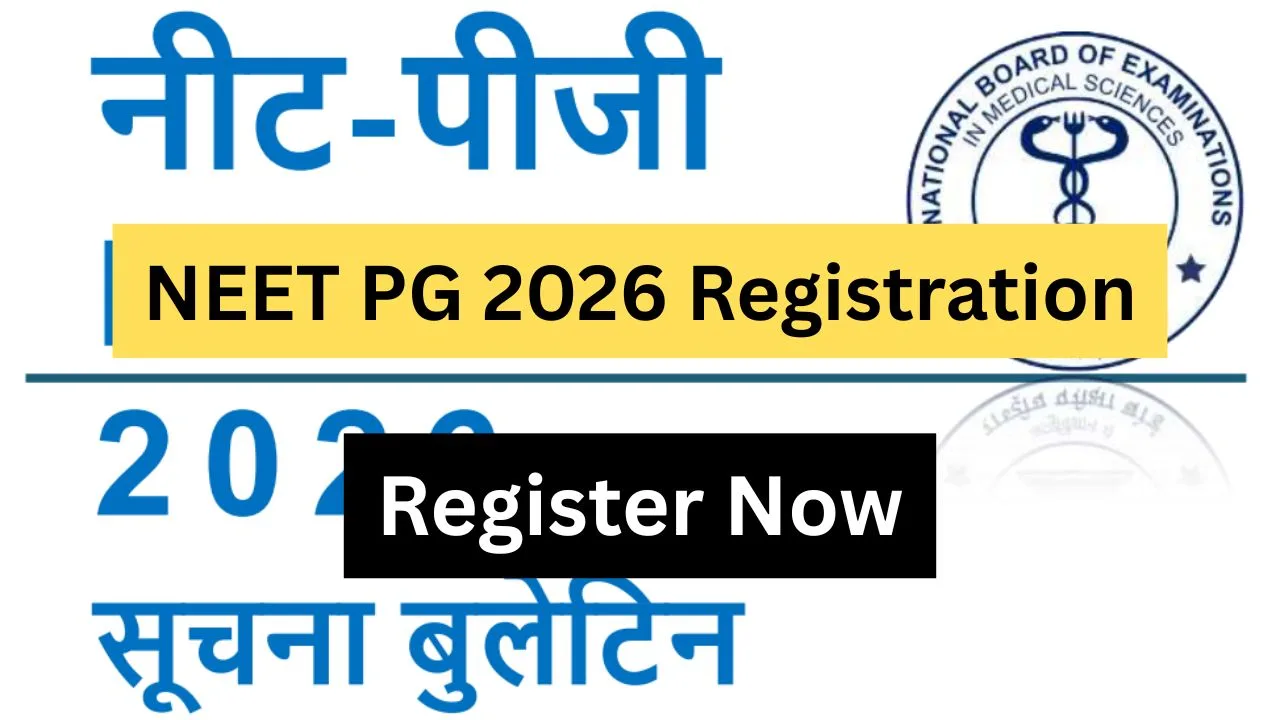 NEET PG 2026 Registration